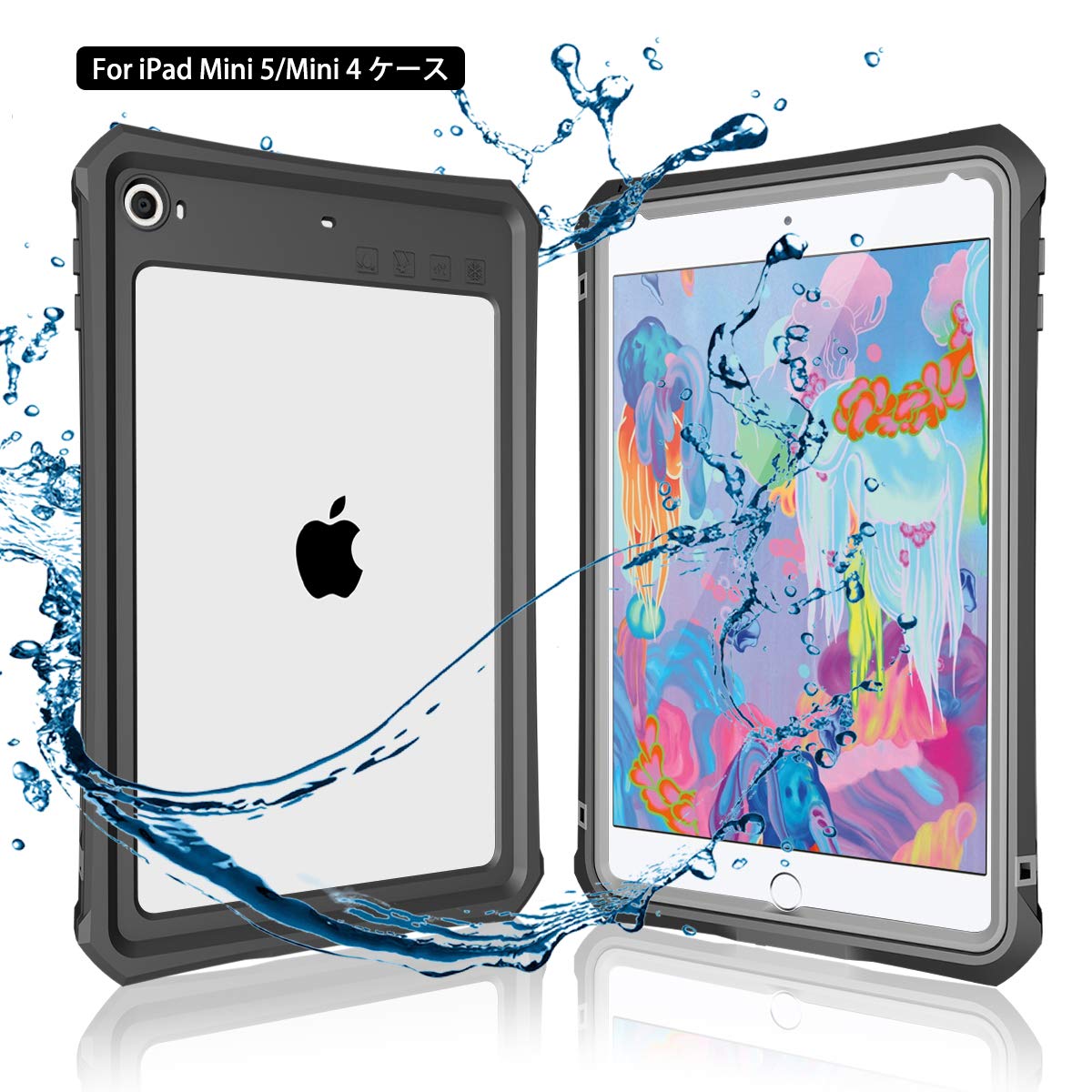 Amazon | iPad mini5 防水ケース アイパッド mini5 防水カバー