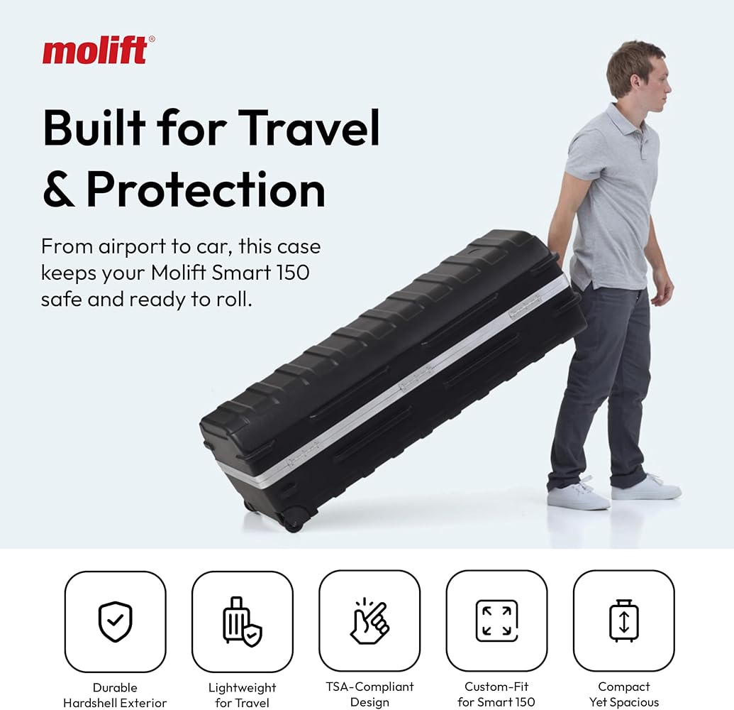 Amazon.com | Molift Smart 150 Travel Hardcase – TSA Compliant