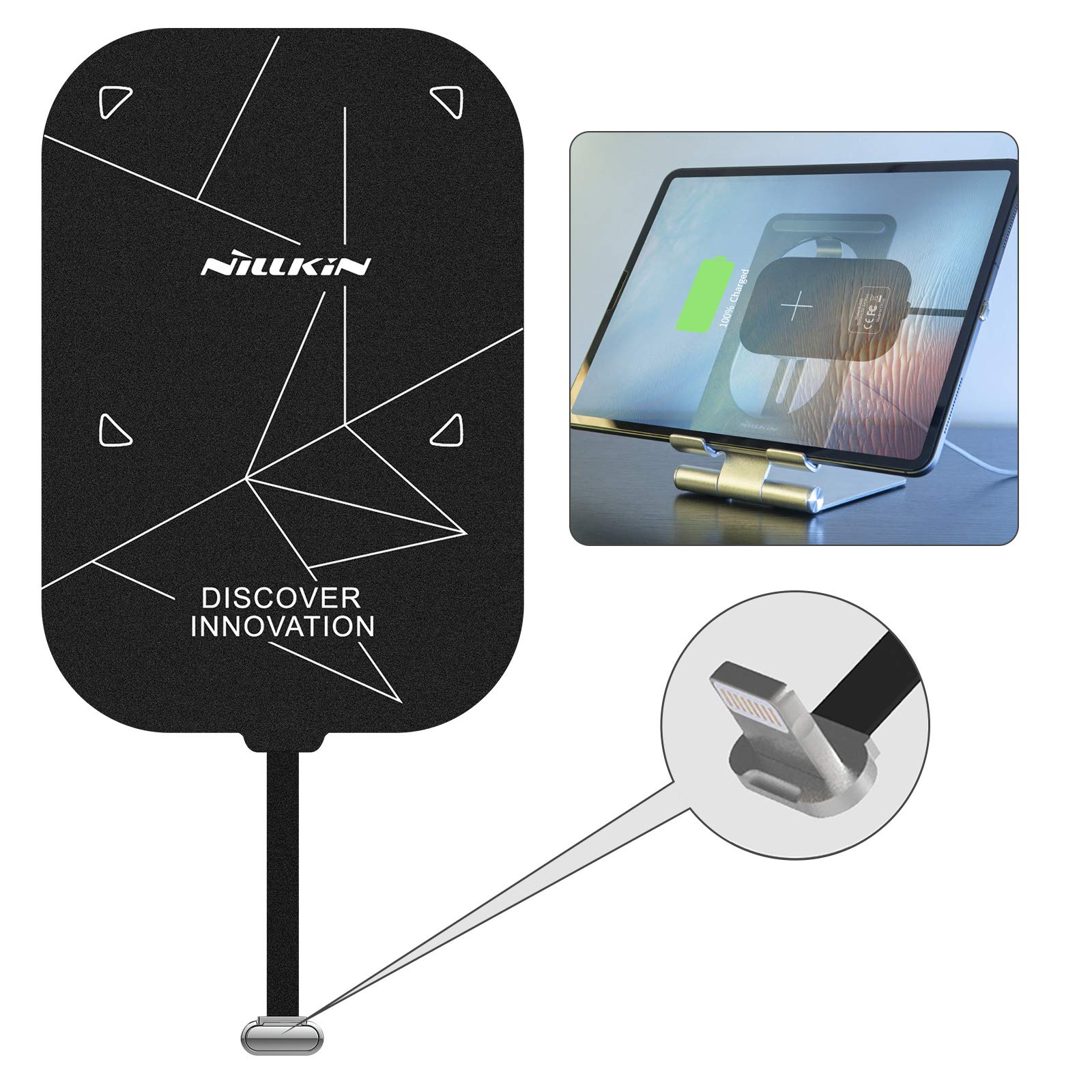 Amazon.co.jp: Nillkin iPad用ワイヤレス充電器レシーバー