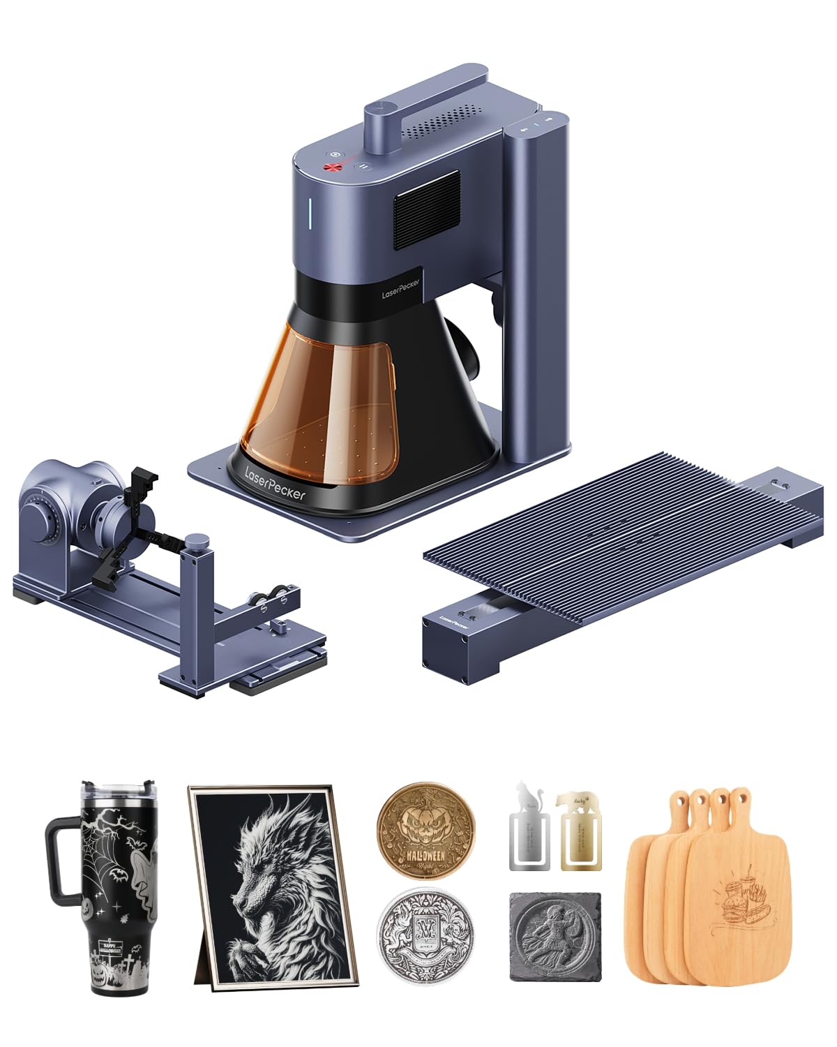 Amazon | Laserpecker 5 レーザー彫刻機 レーザー加工機 20Wファイバー