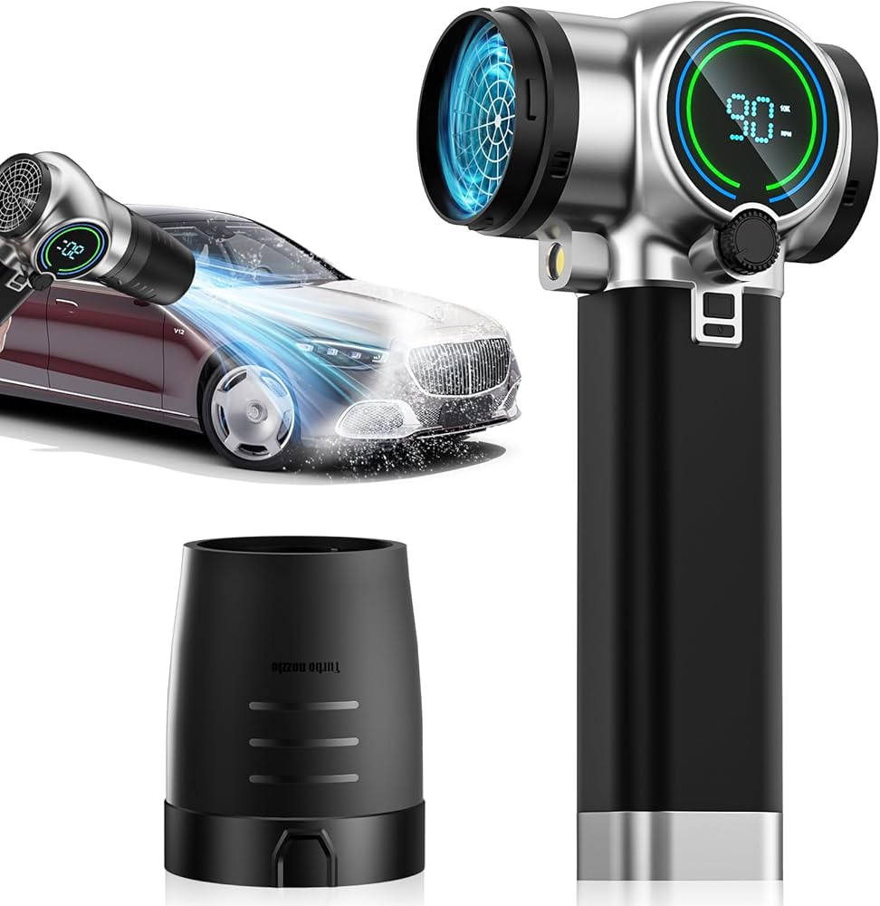 Amazon | ブロワー 強力 洗車 Semtyait新登場【プロ監修・2600g超強