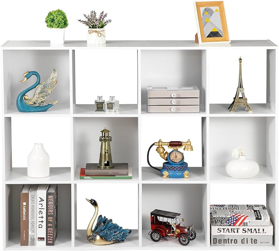 Amazon.com: ZenStyle 12 Cube Storage Organizer, Freestanding