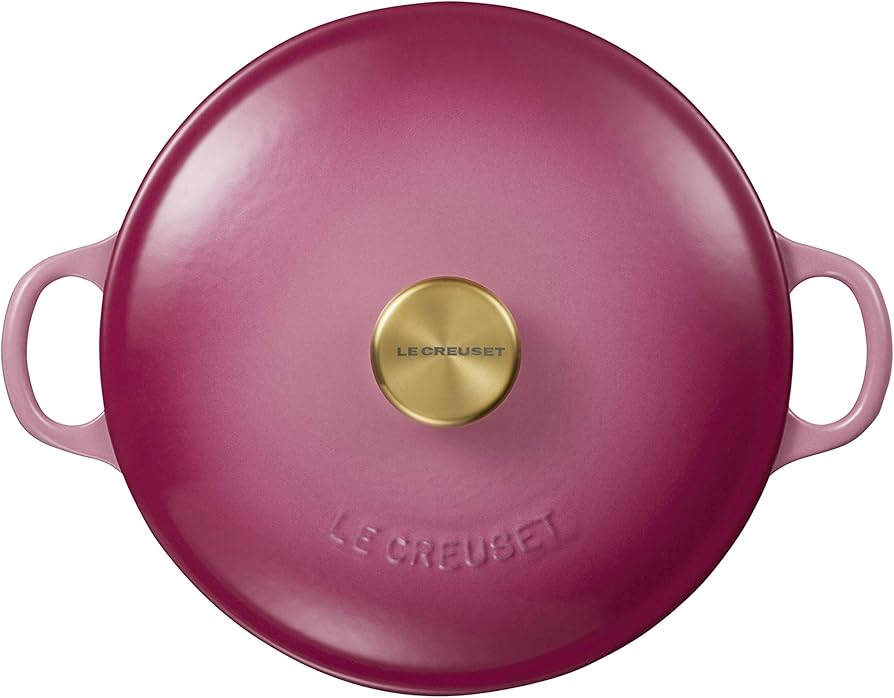 Amazon.co.jp: ルクルーゼ マルミット (ゴールドツマミ) 22cm ベリー