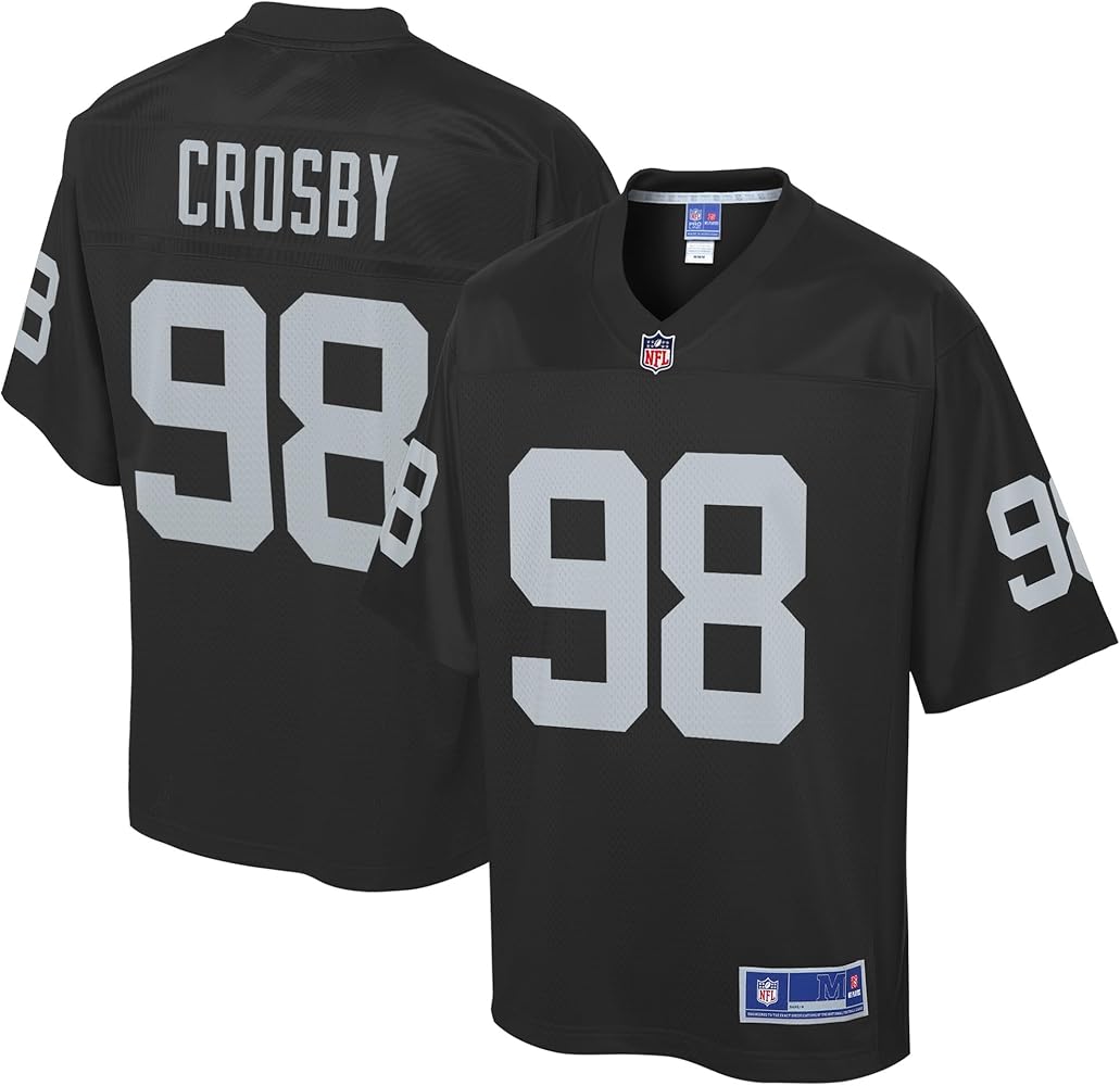 Amazon.com: NFL PRO LINE Men's Maxx Crosby Black Las Vegas Raiders