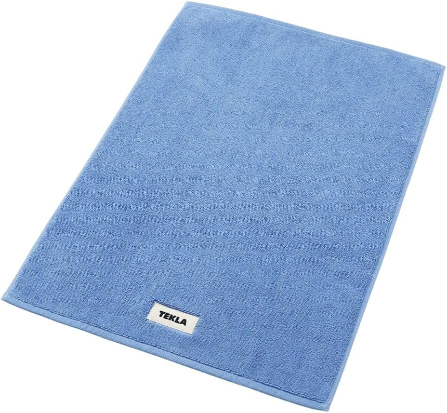 Amazon | [テクラ]バスマット 70X50cm BATH MATS (CLEAR BLUE(ブルー