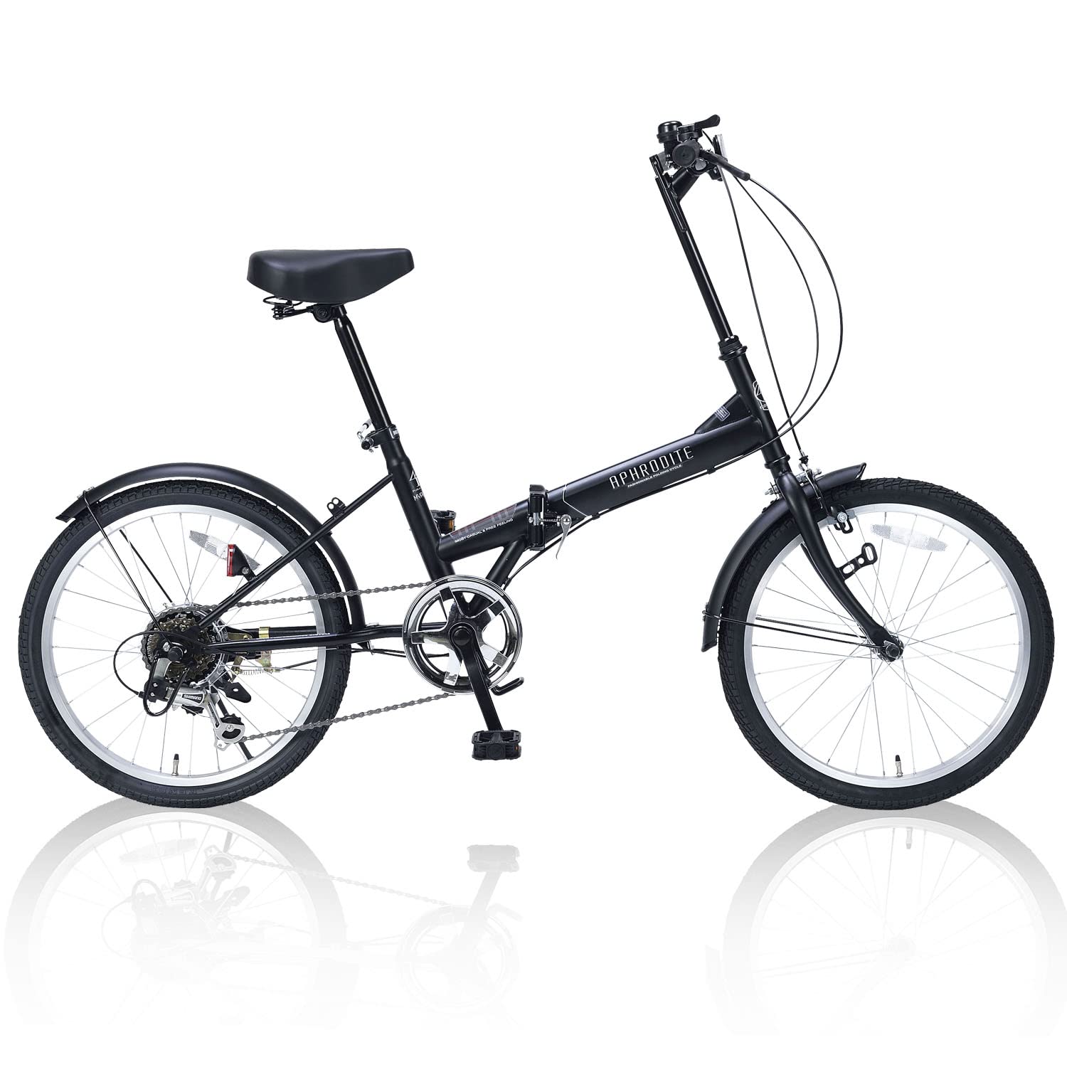 Amazon | MYPALLAS(マイパラス) 折畳自転車 20インチ シマノ製6段ギア