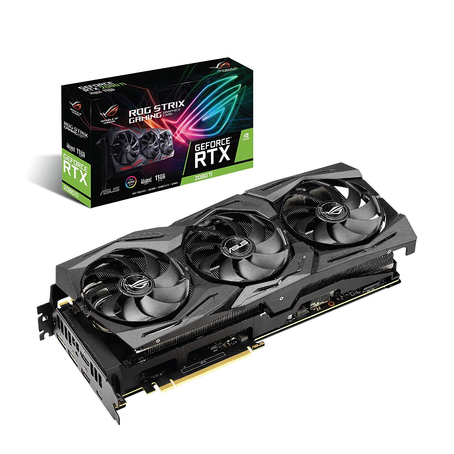 Amazon | Republic of Gamers Strix GeForce RTX 2080 Ti Advanced