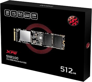 Amazon | XPG SSD M.2 512GB SX8100 シリーズ Type2280 PCIe3.0x4 NVMe