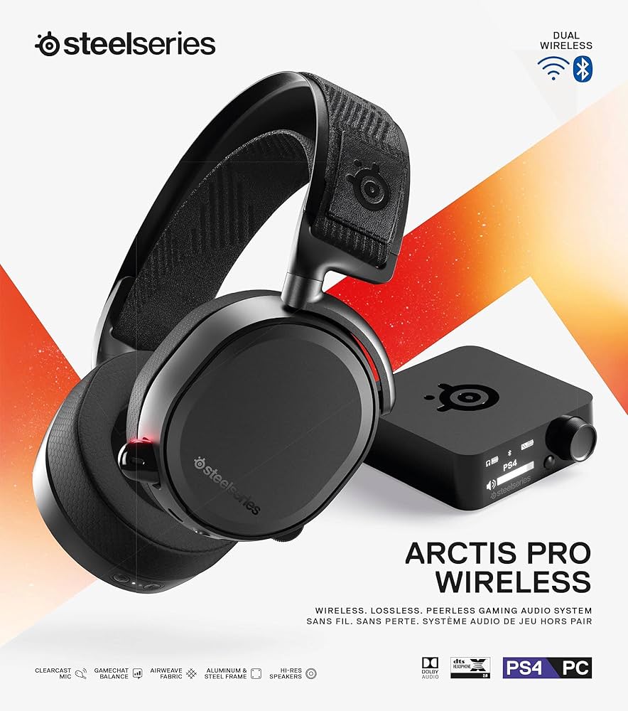 Amazon.com: SteelSeries Arctis Pro Wireless - Gaming Headset - Hi
