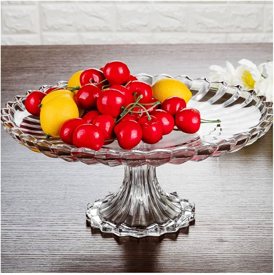Amazon｜フルーツ スタンド フルーツ入れ クリスタルガラスフルーツ