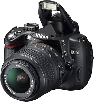 Amazon.com : Nikon D5000 DSLR Camera with 18-55mm f/3.5-5.6G VR