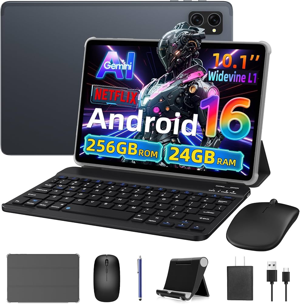 Amazon.co.jp: 【Android16 タブレットPC 9点セット】T20 タブレット