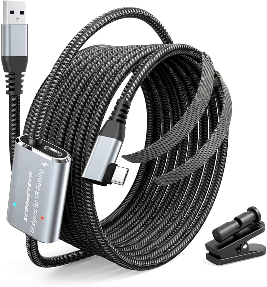 Amazon | 無限リンクLinkケーブル 5m 45W急速充電 Quest3S/Quest3