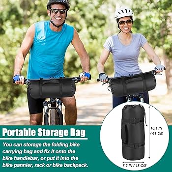 Folding Bike Bag,Sturdy Bicycle Travel Carry Bag with Strong