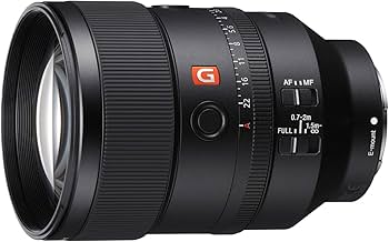 Amazon.com : FE 135mm F1.8 G Master Telephoto Prime Lens for Sony