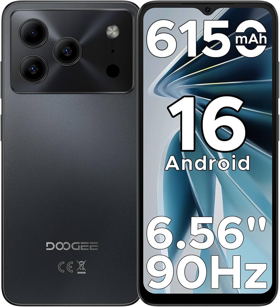 Amazon | 【最新 Android 16 スマホ】 DOOGEE Note56 Android16 SIM