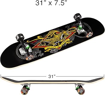 Amazon | POWELL/パウエル コンプリートスケートボード【GOLDEN DRAGON