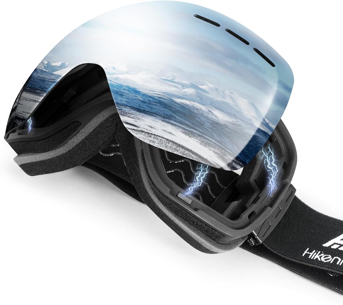 Amazon | [HIKENTURE] スキーゴーグル メガネ対応 曇り止め 180°広視野