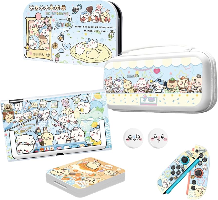 Amazon.co.jp: [SDCADQ]ちいかわ モモンガ 周辺 Switchカバー ゲーム