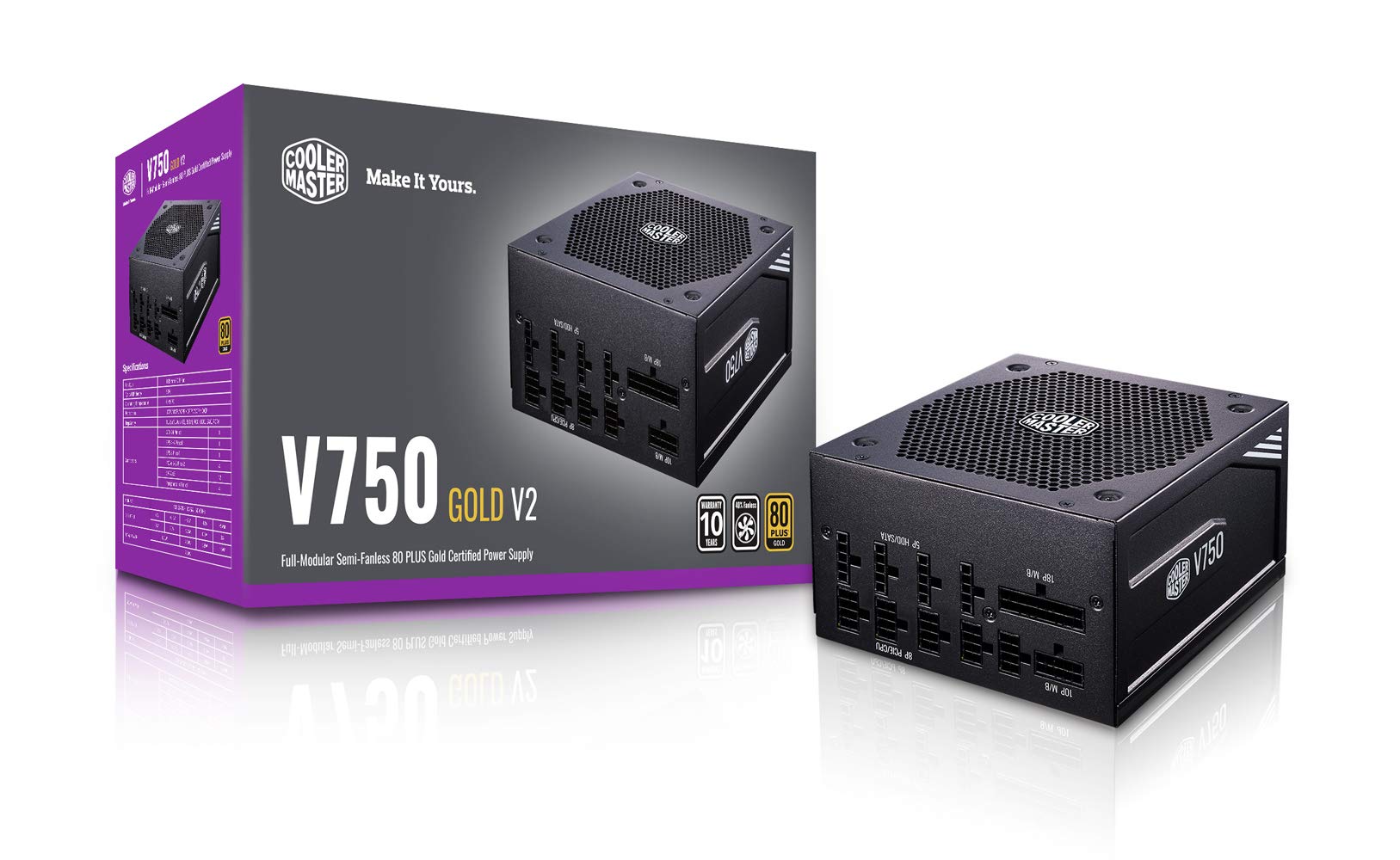 Amazon | Cooler Master V750 GOLD V2 750W PC電源ユニット 80PLUS