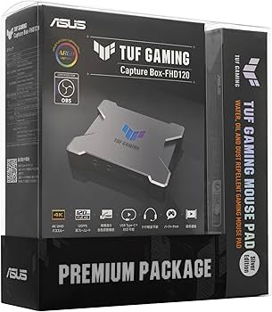 Amazon | ASUS ゲームキャプチャーボックス TUF GAMING CAPTURE BOX