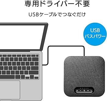 Amazon.co.jp: アイ・オー・データ IODATA USBスピーカーフォン マイク