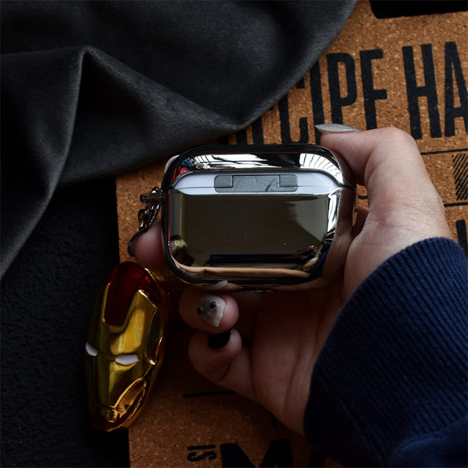 Amazon | Airpods Proケース アイアンマン マーベル MARVEL Iron Man