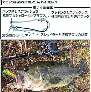 Amazon.co.jp: ダイワ(DAIWA) スティーズ ポッパー フロッグ Jr