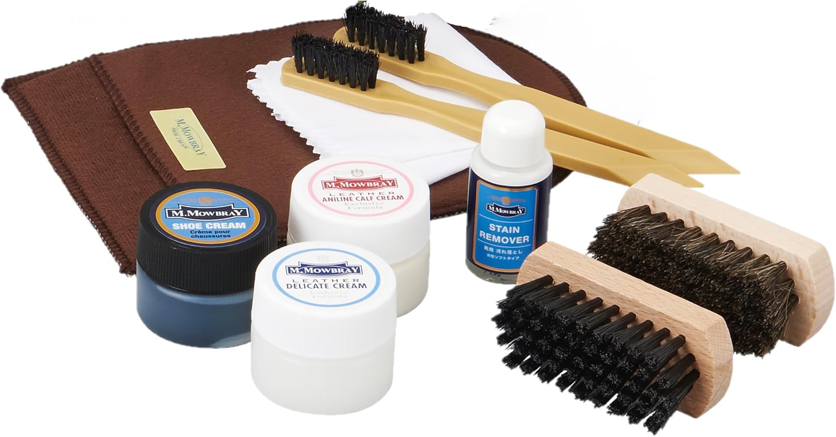 Amazon.co.jp: [エム・モゥブレィ] シューケア 靴磨き スムースレザー