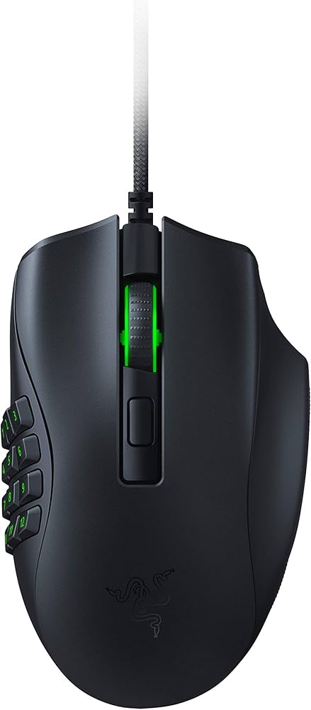 Amazon | Razer Naga X 有線 MMO ゲーミングマウス: 18K DPI光学