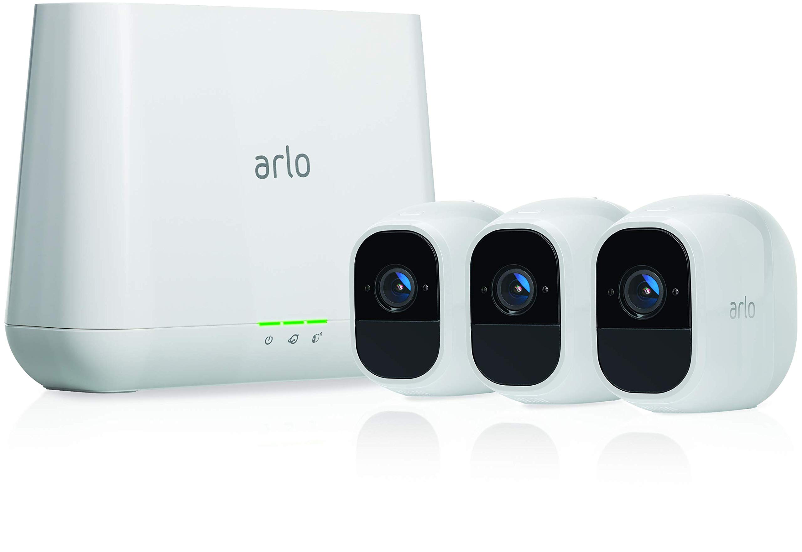 Amazon.co.jp: Arlo Pro 2 - 見守りカメラ3台セット 防犯 動体検知