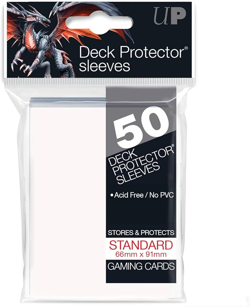 Amazon | 【ホワイト】通常サイズ ソリッドデッキプロテクターハード