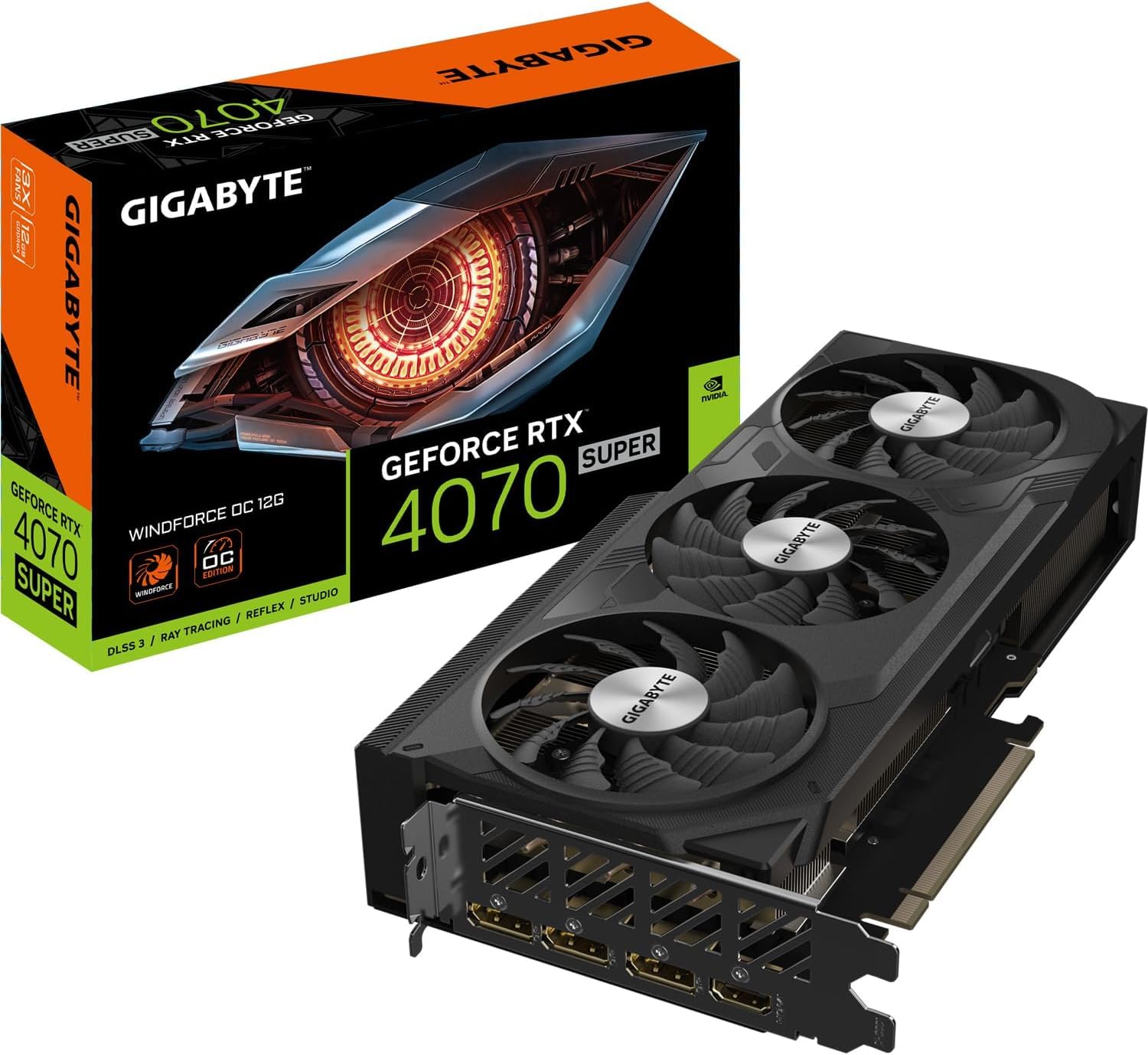 Amazon | Gigabyte (ギガバイト) GeForce RTX 4070 SUPER WINDFORCE OC