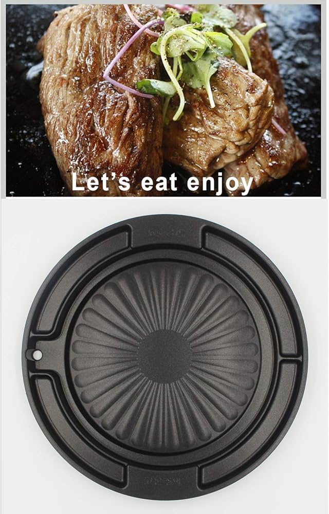 Amazon | KAZARIKO サムギョプサル 焼肉プレート 鉄板焼き 直火式