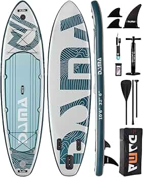 Amazon | DAMA Adventure 10フィート6インチ SUP スタンドアップパドル