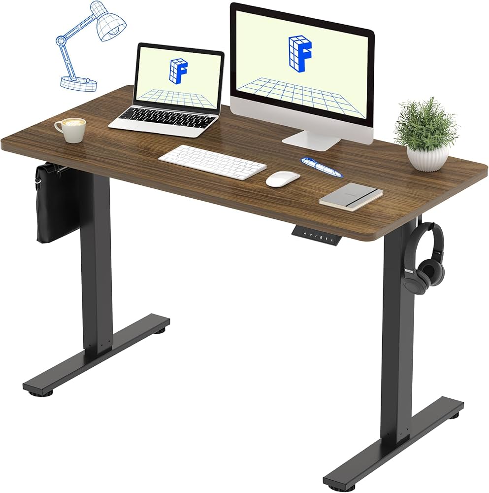 Amazon | FLEXISPOT 電動式スタンディングデスク(幅120×奥行60
