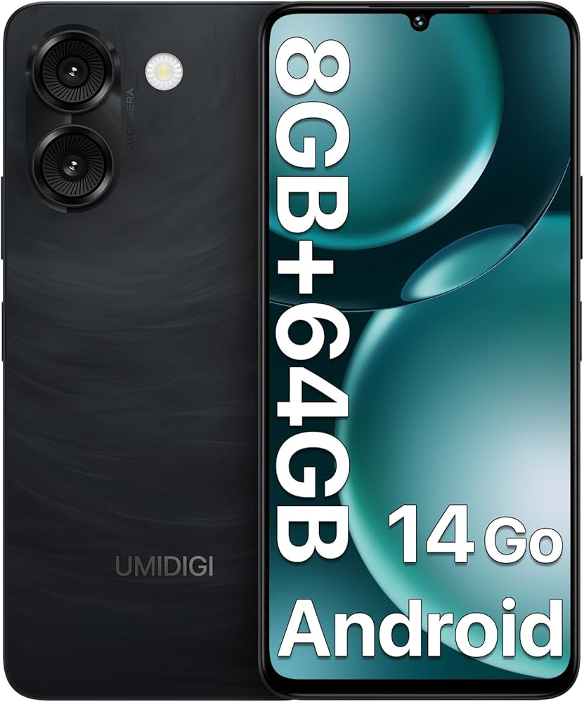 Amazon | UMIDIGI G9A simフリー スマホ 本体 8GBRAM+64GB/1TB拡張