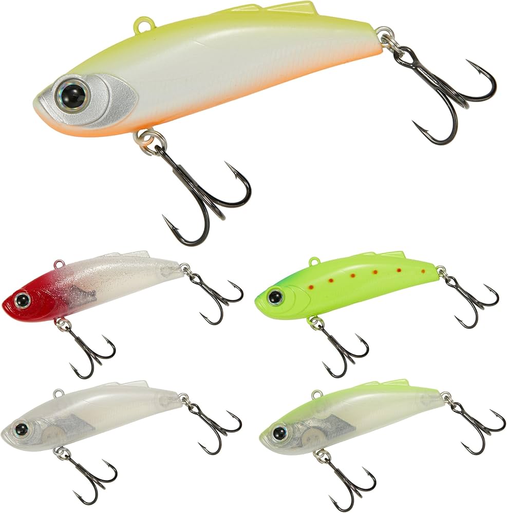 Amazon.co.jp: [青嵐ルアー]ルアー シーバス バイブレーション 57mm