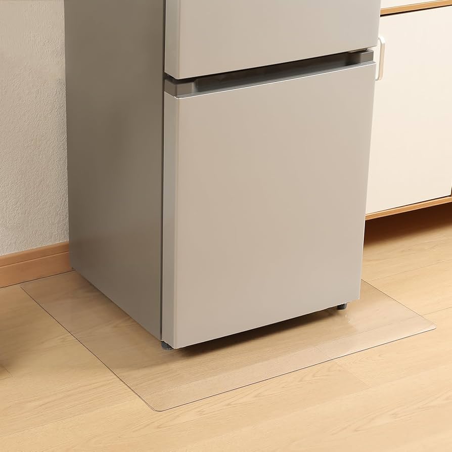 Amazon | XinGe 冷蔵庫 マット PVCキズ防止 凹み防止 床保護シート