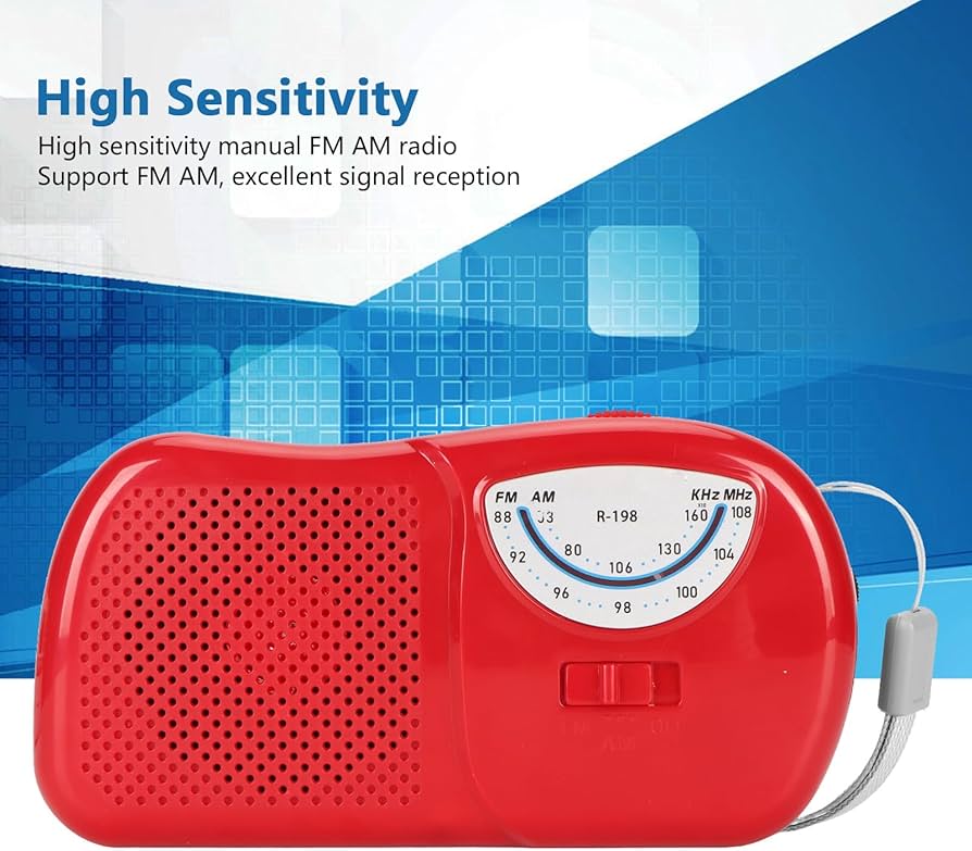 Amazon.co.jp: AM FMラジオ、ポータブルラジオ、内蔵スピーカー付き