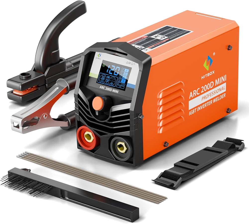 Amazon | HITBOX アーク溶接機 小型 溶接機 100V専用 140A 被覆アーク