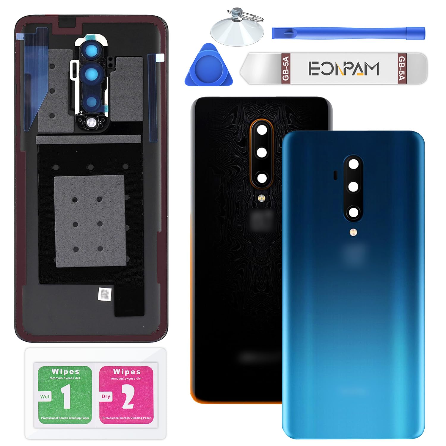 Amazon.com: Eonpam Back Glass Replacement for OnePlus 7T Pro Back