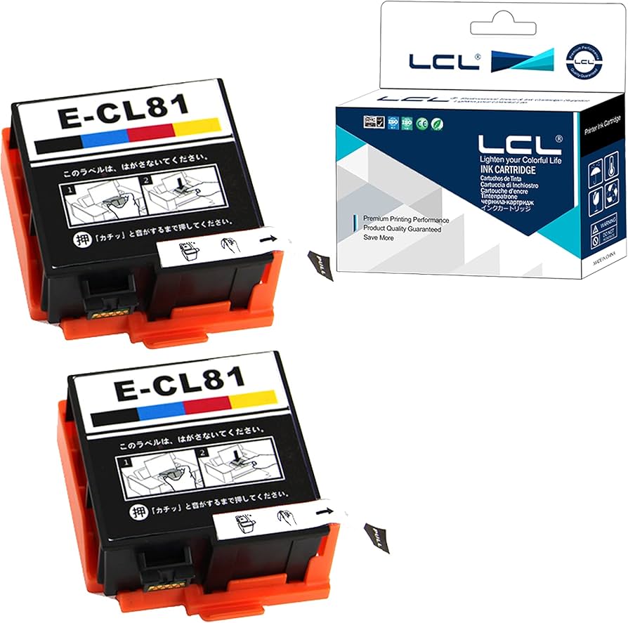 Amazon.co.jp: LCL エプソン用 ICCL81 （2パック カラー4色一体型