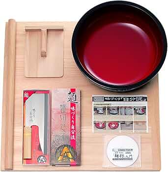 Amazon｜豊稔 家庭用麺打セットA そば・うどん麺打入門DVD付 A-1230
