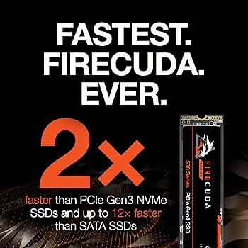 Amazon.com: Seagate FireCuda 530 1TB M.2 PCIe Gen4 NVMe SSD - 7300