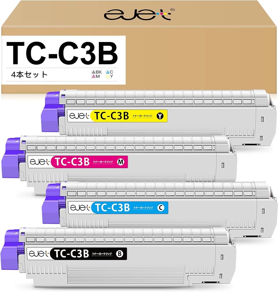 Amazon.co.jp: ejet 互換トナーカートリッジ オキ (OKI)用 C3B TCC3B