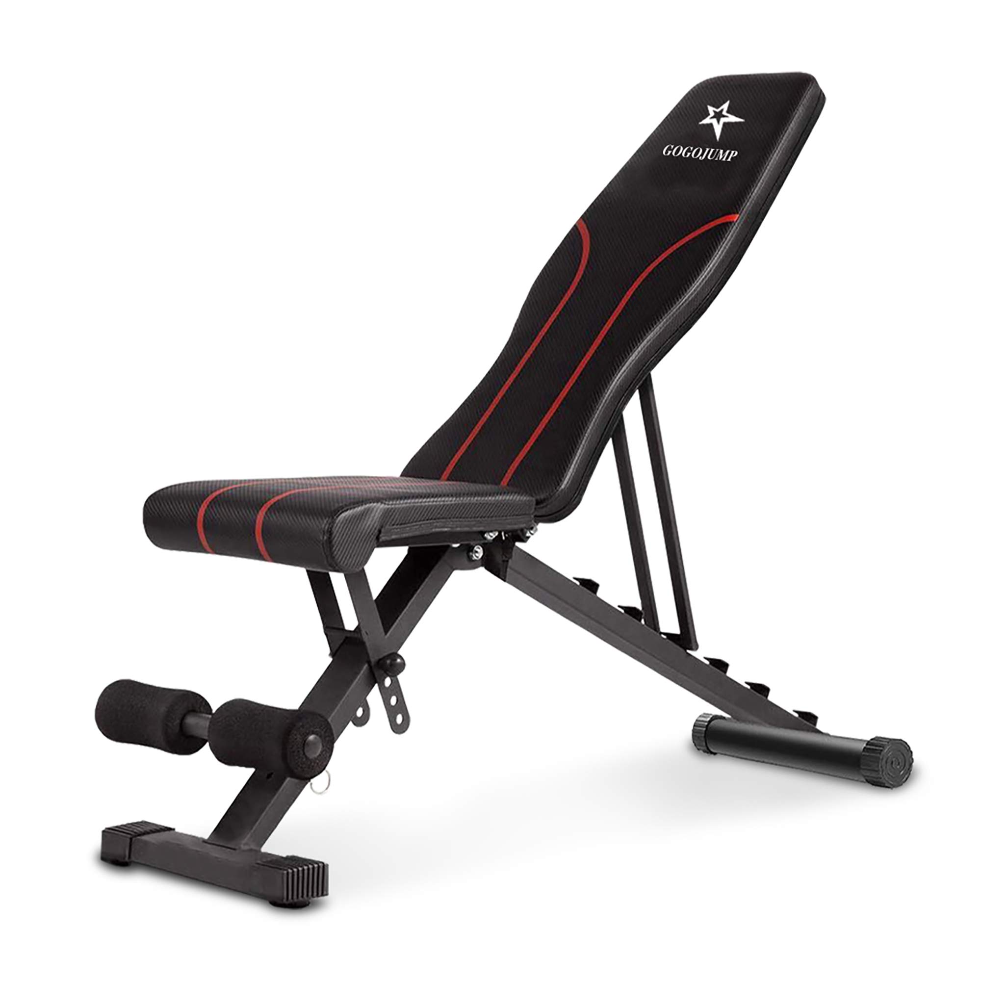 Amazon.co.jp: GOGOJUMP トレーニングベンチ 家庭用 折りたたみ式