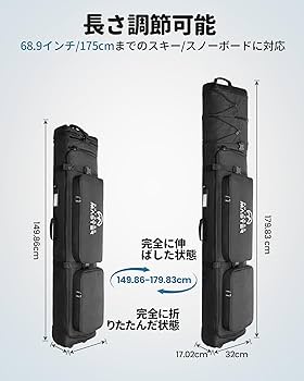 Amazon.co.jp: OUTDOORMASTER スノボ バッグ ケース スノーボード