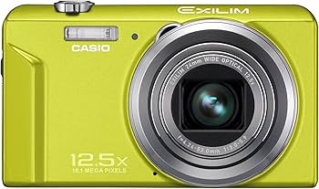 Amazon | CASIO デジタルカメラ EXILIM 1610万画素 12.5倍 グリーン EX