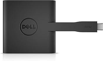 Amazon.com: Dell Adapter-USB-C to HDMI/VGA/Ethernet/USB 3.0 (DA200